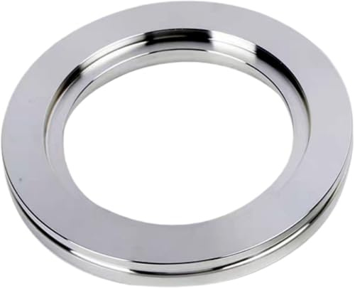 1Pc ISO-K DN 100 Vacuum Bored Blank Flange - 4.25 in. Bore, Weld-On, Claw Clamp Type, 304 Stainless Steel(ISO63x76.2)