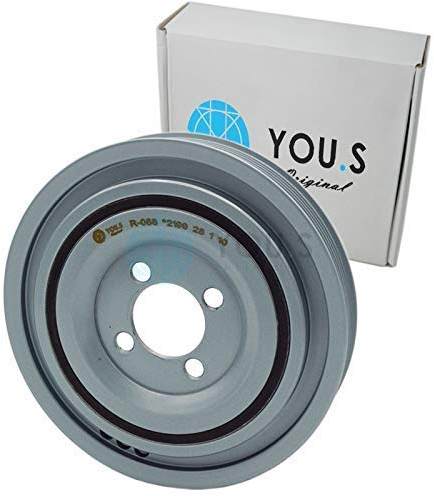 YOU.S 46819147 Riemenscheibe Kurbelwelle Außend. 165,0 mm - Breite: 30,0 mm
