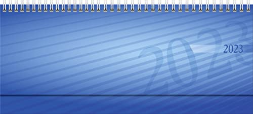 rido/idé Wochenkalender Modell septant 2023 Blattgröße 30,5 x 10,5 cm blau