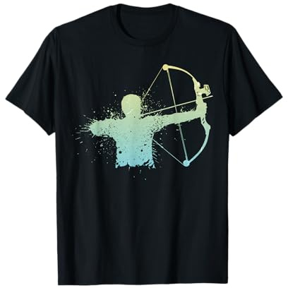 Bogenschießen Bogensport Kinder Jungs Männer Bogenschütze T-Shirt