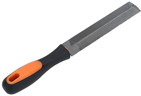 Lima de Borde de Pluma Lima de Borde de Pluma Herramientas de Dientes Finos Piedras Carpintería Rombo de Doble Grano para Carpintería, Lima de Sierra de Poda de Borde de Pluma