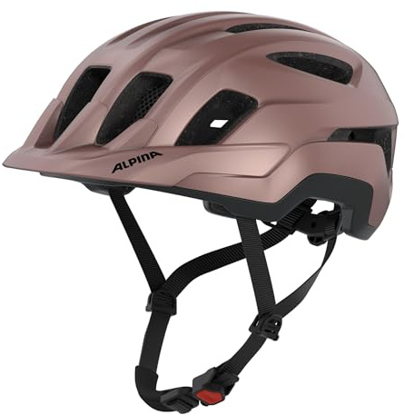 ALPINA Paranus Fahrradhelm, Rose matt, 52-56 cm