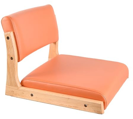 Generico Golvstol med ryggstöd, ergonomisk design för meditation, vardagsrum och burspråk komfort