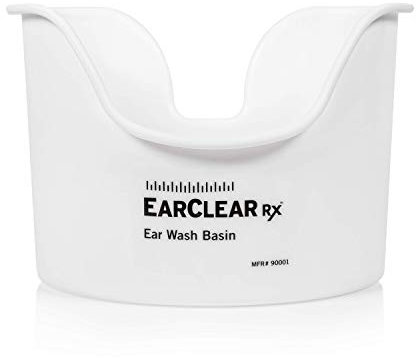 EarClear Rx Ohrspül- und Ohrreinigungsbecken, saubere Lösung zum Ausspülen von Ohrenschmalz – von Ärzten bevorzugt