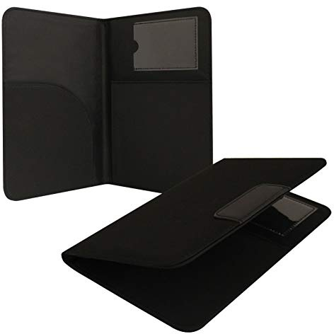 2er Pack Rechnungsmappe Arztmappe Patientenmappe Geldmappe Polyester schwarz ca. 23,5 x 15,5 cm