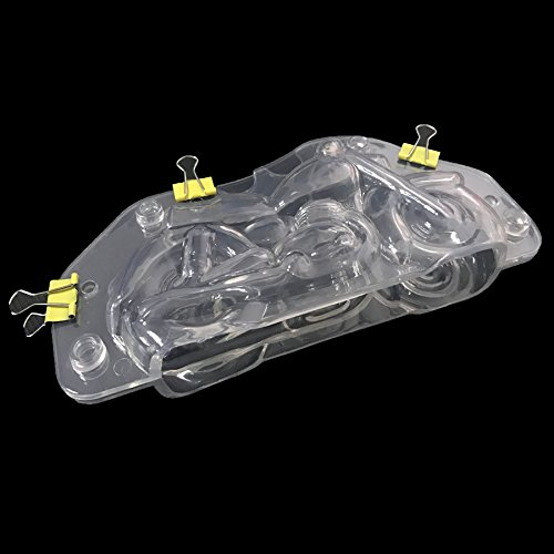 3D Dreidimensionale Schokoladenform Motorrad Kuchen Geburtstag Party Herstellung Werkzeug Dekoration Kunststoff Formen DIY Handbacken Werkzeuge