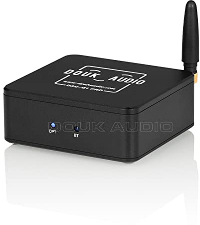 Mini Bluetooth 5.0 Empfänger Stereo Audio Receiver Optisch zu RCA Analog Digital Konverter Heim/Auto/Schreibtisch 24B/192K Converter LDAC