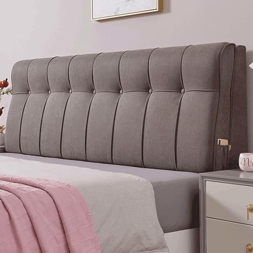 QMZDXH Bett Kopf Rückenlehne Staubdichte Bezug, Kopfteilbezug Bett, boxspringbett husse komplett, All-Inclusive Kopfteil Husse Für Full Twin Queen King Bett Kopf Einzelbetten, Doppelbetten H,190cm