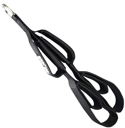 BEAR GRIP - Correa de fijación de cuerda para tríceps, tiradores de cable, entrenamientos de extensión de tríceps (versión 3, extra larga)