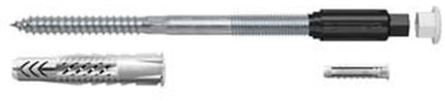 20PZ TASSELLO CAPPOTTO THERMAX 8/10 DOPPIO FILETTO - 8/120 ? mm.10 filettatura M 6 profondit? mm.180