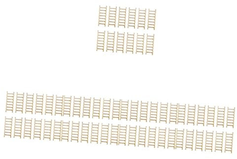 Alasum 100stücke Holzleiter Dekoration Für Miniaturgärten Simulierte Treppe Für Sandtisch- Bonsai-Dekoration Und