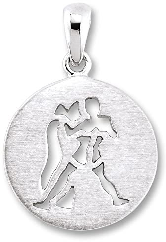 SEVENTYNINE Damen Silber Schmuck Wassermann Sternzeichen Anhänger aus 925 Silber