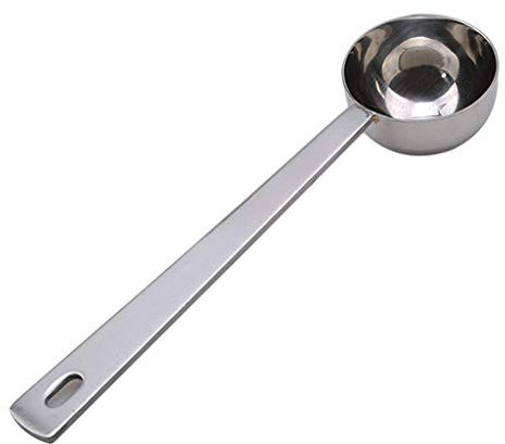 Edelstahl Kaffeemehl Messlöffel 15ml Kaffeelöffel mit langem Griff zum Messen von Kaffee, Getreide, Eiweiß und anderen trockenen Gütern 1 Stk. Praktisch und praktischGeschick in Mode