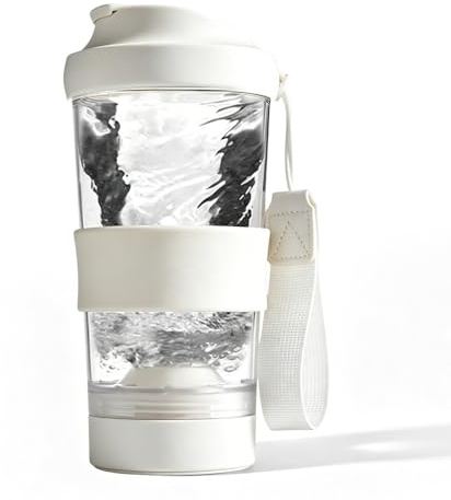 Shaker Elettrico, 530ml Shaker Proteine Elettrico, SGZIOO Shaker per Proteine Ricaricabile USB, Impermeabile IPX6, Protein Shaker per Frullato Proteico e Latte Shake