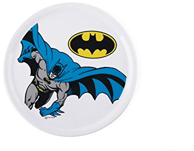 Excelsa Batman Piatto Pizza, Porcellana, Bianco
