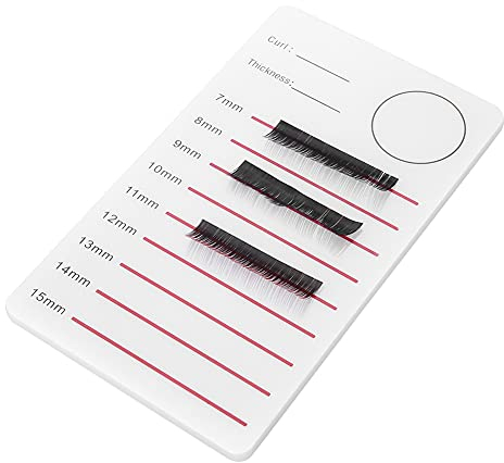 Wimpernhalter Skala Palette Palettenhalter, Natürliche Weiche Falsche Wimpernverlängerung Palette, Stehen Palette für Übergroße Pfropfen Wimpern, Wimpern Verlängerung(2#)