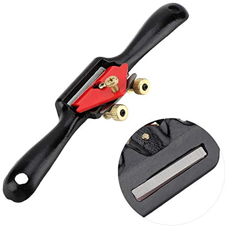 9INCH/215MM Cepilladora manual para carpintería Herramienta de cincel de borde de corte manual de madera ajustable con tornillo Herramientas de carpintero Cepilladora Plano de borde de madera Afeitado