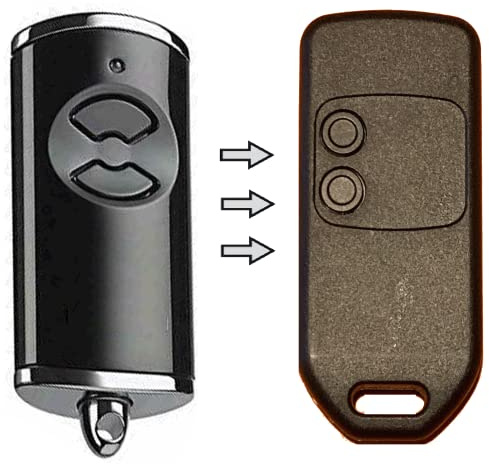 Ersatz Handsender - Fernbedienung anstatt Hörmann 2 Kanal BS BiSecur 868 MHz. HS BS HSE