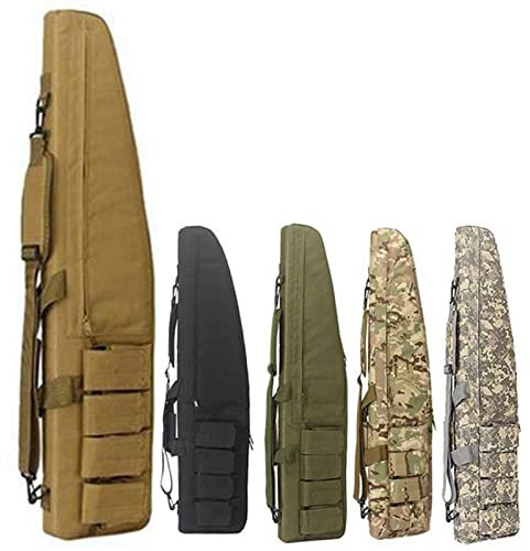 SJASD Gewehrtasche 2 Langwaffen,Gewehrtasche,waffentasche Taktische Waffentasche Armee Airsoft,Gepolsterte Gewehrkoffer,Genügend Stauraum Futteral Langwaffen