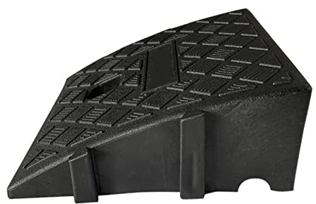 seuil 11/13 cm haut, en plastique, portable et robuste pour voiture, allées, dock chargement, trottoir, moto, vélo, scooter, fauteuil roulant, entrée garage, scooter