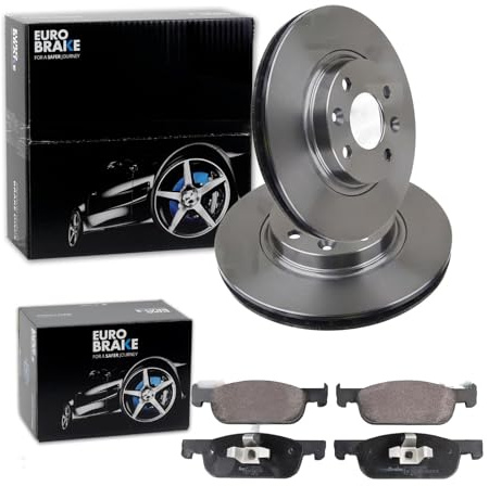 Eurobrake Bremsscheiben + Beläge vorne | 5815203996 + 5502223974 Kompatibel mit Logan Ii,logan Mcv Ii,sandero II (B8_)