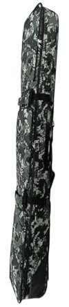 NADCFN Skiausrüstung Snowboard-Tasche, vollständig gepolsterte Rad-Reisetasche, Doule Snowboard, Snowboard-Stiefel, Ski, doppelte Ausrüstungstasche, Schlepper Skitasche(Gray146cm)