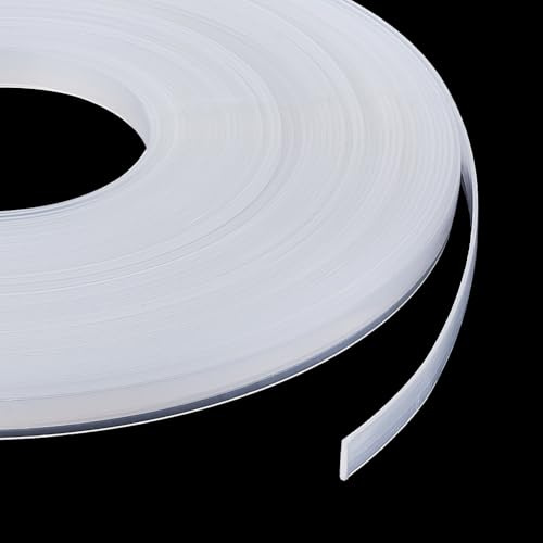 PH PandaHall 20 meter plastbening för sömnad, 10x1,5mm klar bening korsettbening platta stöd bening band bening för sömnad korsett hantverk bröllopsklänningar kvällsklänningar underkläder hattar