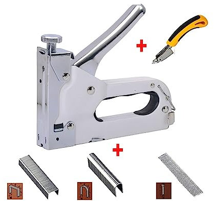 Grapadora Manual, Grapadora de construcción 3 en 1, máquina de pistola de clavos Manual for muebles, tapicería de carpintería, muebles, carpintería Industrial de carpintería para Madera, Tapicería, De