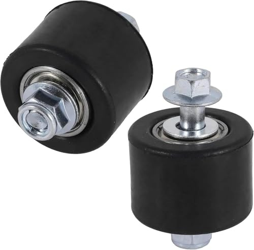 XXCSPDL 2 Pezzi 8 Mm Rullo Tenditore Guida Puleggia Catena di Trasmissione Inferiore per Y&amaha YFZ350 Banshee Accessori per Moto E Bici