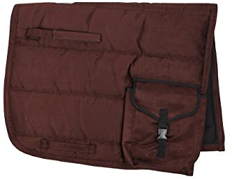 Equipride Puff Schabracke mit Tasche in 7 tollen Farben (braun)