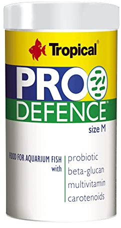 Pro Defence Size M (GRANULES) 100ml / 44g - Alimento con probiótico para Todos los Peces de Acuario