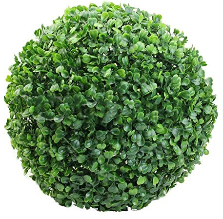Surenhap Künstliche Buchsbaumkugel außen oder innen, Garten, Innendekoration, Hochzeiten und besondere Ereignisse, 30 cm