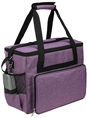 4 Stile Nähmaschinentasche Tragbare Reise Aufbewahrungstasche Große Kapazität Nähmaschine Tragetasche Multifunktionale Nähwerkzeuge Handtasche Unisex Tragetasche mit Griff für Nähmaschine & Zubehör