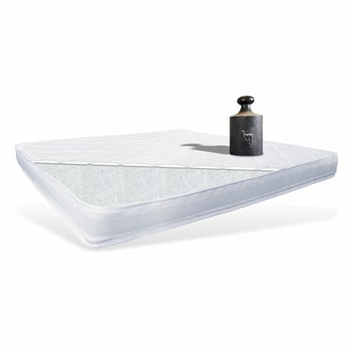 Matratzen Perfekt Kaltschaum Topper 100x200 cm – Orthopädische mit Härtegrad H5 extra hohe Punktelastizität & Klimaband Höhe 12 cm ideal für Federkernmatratzen Boxspringbetten Allergiker geeignet