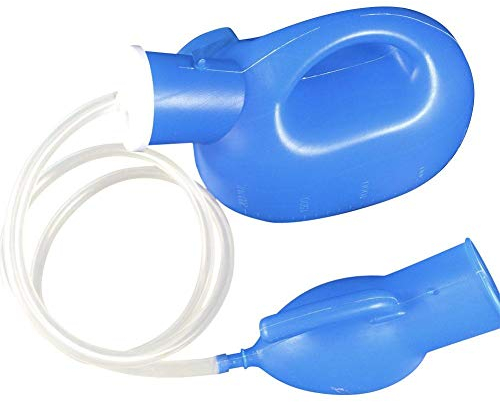 Earthily Urinflasche - 2000 ml Töpfchen Flasche für Damen und Herren, Tragbares Urinal Flasche für Krankenhaus Camping Auto Reise