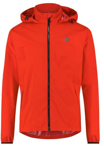 AGU GO Regenjacke Essential Unisex - Rot - M