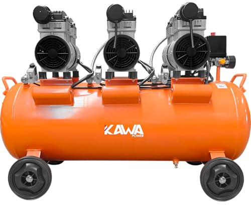 Compresseur d'air 90 L silencieux 8 bar - Kawapower