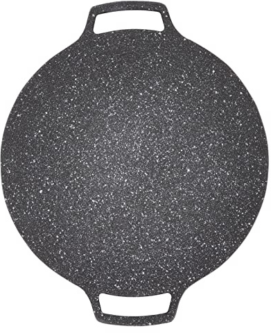 Parrilla Redonda para Barbacoa Coreana, Parrillas, Utensilios de Cocina, Parrilla para Barbacoa, Sartén para Estufa, Sartén Circular, Placa para Barbacoa Coreana, Utensilios para (Tipo de gas 36cm)