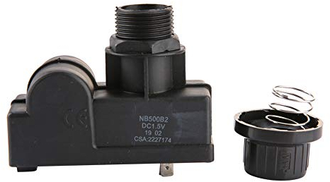 Qcwwy Elektronischer Funkengenerator, Hochfrequenz-BBQ-Grill-Zünder-Kit Druckknopf-Impuls-Grill-Zünder Elektrischer Ofen-Impuls-Zünder für Charbroil-Grill-Ersatzteile 3 X 2,4 X 1,2 Zoll (2 Ausgänge)