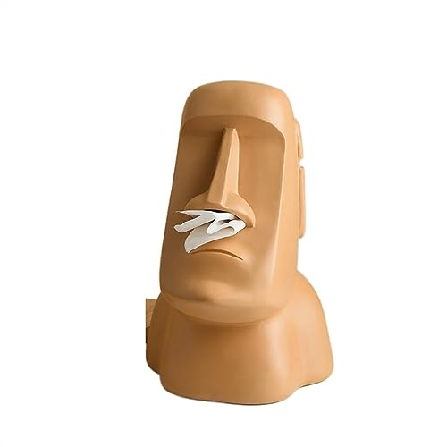 Kosmetiktücher Box Steinfigur, Stein-Taschentuchbox, Taschentuchbox, Serviettenaufbewahrung, Taschentuchbox für Esszimmer Badezimmer Schlafzimmer(C)