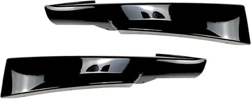 zjlgs Frontstostange Lippenspoiler Splitter für BMW 3 E90 E91 320i 330i 316i 318i 335i SportPre-LCI 2009-2012, Auto Frontlippe Frontspoiler Frontstostange Seitenspoiler Eckverkleidung,D