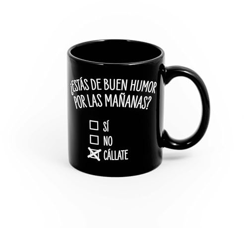 Miss Miserable Taza ¿Estás de buen humor por las mañanas?