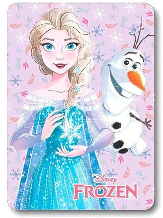 ILS I LOVE SHOPPING Coperta Plaid Morbida e Calda 100x140cm per Bambini Pile con stampa per FROZEN