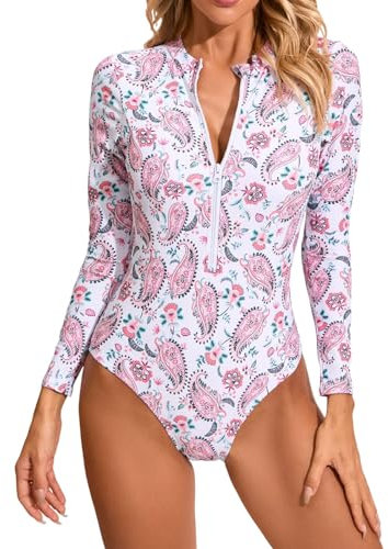Badeanzug Shape, Damen Badeanzug Bauchweg Einteilige Swimsuit Sexy Push Up Bademode Schwimmanzug Sport Große Größe Strandmode High Waist Shaping One Piece Bikini Badebekleidung