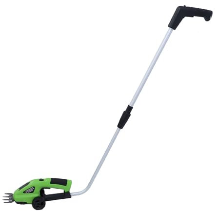 4-Zoll-Schere und Strauchschere mit Edelstahl, Handgehaltene Elektrische Rasenschere für den Garten, Inklusive Schere und USB-Kabel, Ideal Zum Beschneiden und Beschneiden