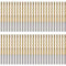 50 Piezas de Taladro de 1/8 Pulgadas M2 de Alta Velocidad Acero Espiral de Broca de Broca para Fibra de Vidrio de Madera de Panel de Pared de Aluminio de Aluminio Compatible con