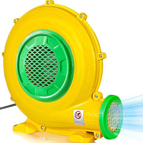 680W Bouncy Castle Blower – Portable Inflatable Air Pump Fan for Bounce House, Water Slide & Jumper (750w)