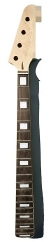 20 Fret 30 Zoll Bassgitarre Hals Palisander Griffbrett Block Inlay Ahorn DIY Gitarre