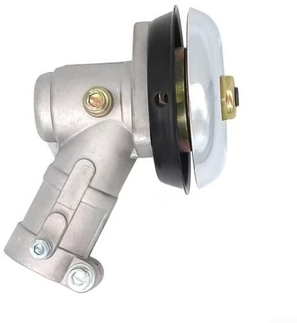 Zilimontt 26/28mm 7/9T Trimmer Gear Head Gearbox with 10x1.25 Left Hand Male Thread for Brush Cutters and Grass Trimmers - Metal Replacement Part for Lawn Maintenance(28-9)