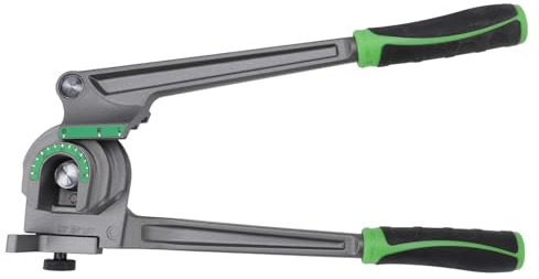 Piegatubi 3 in 1 per Tubo OD 1/4 Pollice 3/8 Pollice 1/2 Pollice, Piegatore Tubo in Alluminio e Rame per HVAC, Curvatura Precisa a 180 Gradi - Design Portatile, Scale di